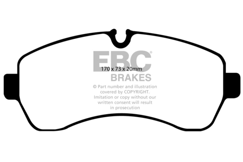 EBC Ultimax2 Front Brake Pads - UD1268 EBC