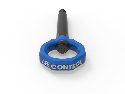 aFe CONTROL Front / Rear Tow Hook BMW M2 (G87) 23-25 L6-3.0L (tt) S58 - 450-502004-L - Blue
