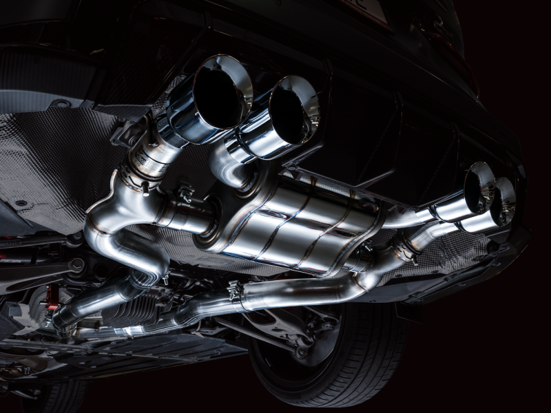 AWE SwitchPath Catback Exhaust for BMW G8X M3/M4 - Chrome Silver Tips AWE Tuning