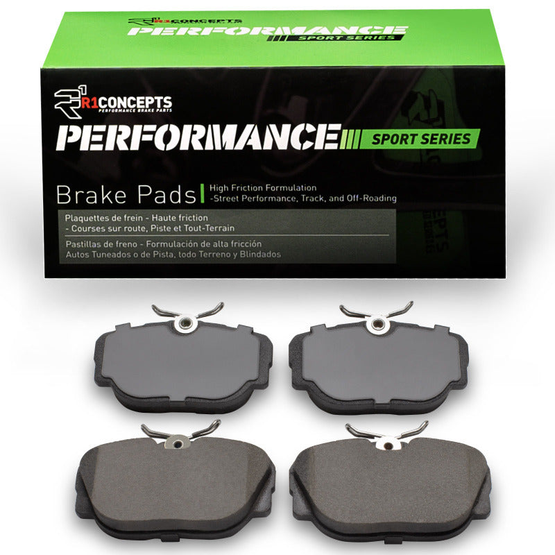 R1 Front/Rear Performance Brake Pads 1983-2004 Multi-Make Applications - 2115-0493-00