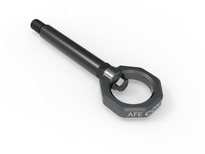 aFe 23-25 BMW M2 (G87) CONTROL Front / Rear Tow Hook BMW M2 (G87) 23-25 L6-3.0L (tt) S58 - 450-502004-G - Gray