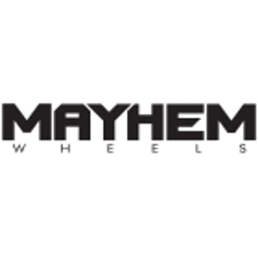 Mayhem Vanquish 8119 20X9.5 / 5x127/5x139.7 / 0mm Offset / 78.1mm Hub - Gloss Black Milled