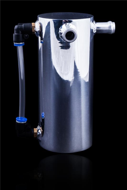 Weapon R 24 fl oz Polished Oil Catch Can w/ 15mm Inlet Ports 826-113-115