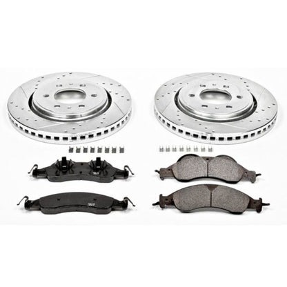 Power Stop 07-09 Ford Expedition Front Z23 Evolution Sport Brake Kit PowerStop