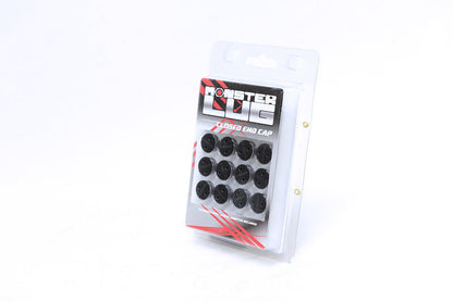Wheel Mate Monster Lug Nut Caps - White 14x1.50