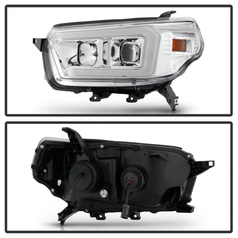 Spyder Signature Toyota 4Runner 10-13 Projector Headlights - Chrome (PRO-YD-T4R10SI-C) SPYDER