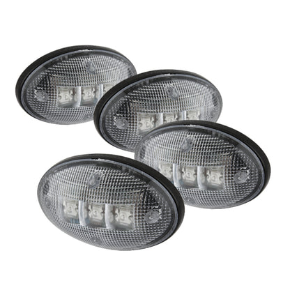 Xtune Ford Superduty F250-F550 99-10 Dually Fender LED Side Fender Lights Clear ACC-LED-FDSD99-SL-C SPYDER