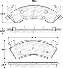 Load image into Gallery viewer, StopTech Premium Ceramic Rear Brake Pads - 308.06140