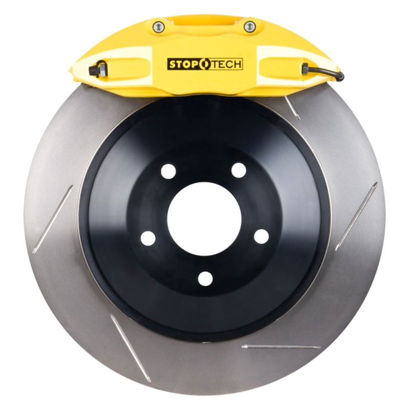 StopTech 02-11 Honda Civic Front BBK w/ Yellow ST-41 Caliper 300x28mm Slotted Rotor Stoptech