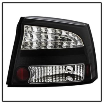 Spyder Dodge Charger 06-08 LED Tail Lights Black ALT-YD-DCH05-LED-BK SPYDER