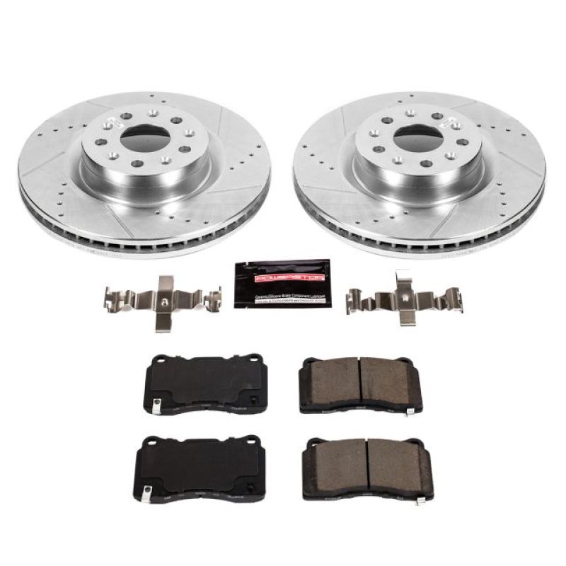 Power Stop 16-17 Cadillac CT6 Front Z23 Evolution Sport Brake Kit PowerStop