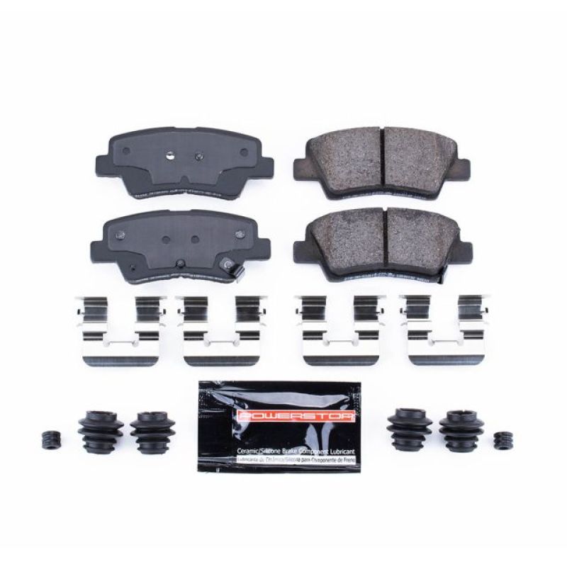 Power Stop 13-16 Hyundai Elantra GT Rear Z23 Evolution Sport Brake Pads w/Hardware PowerStop