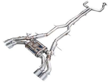 AWE 22-26 Cadillac CT5-V Blackwing SwitchPath Exhaust - Chrome Silver Tips