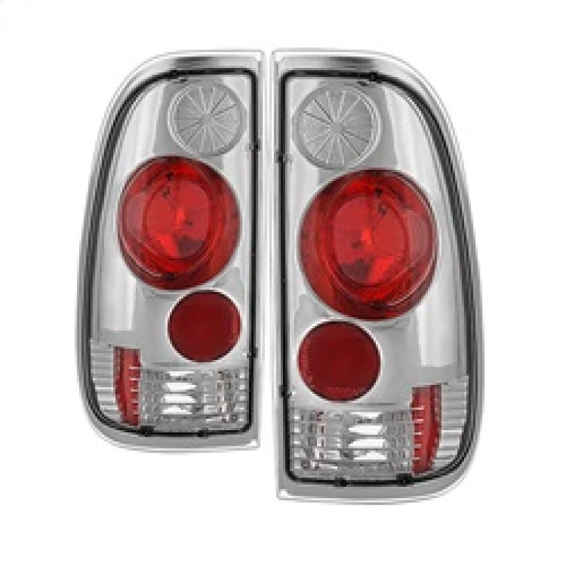 Spyder Ford F150 side 97-03/F250/350/450/550 Super Duty 99-07 Euro Tail Lights Chrm ALT-YD-FF15097-C SPYDER