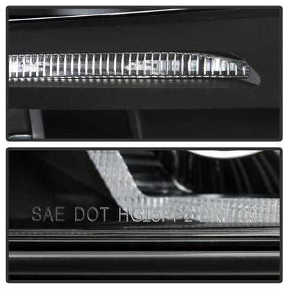 Spyder BMW Z4 09-13 Projector Headlights (Not Comp w Halogen) Black PRO-YD-BMWZ409HID-AFSSEQ-BK SPYDER