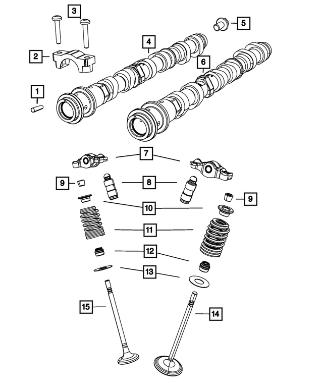 OEM Mopar ROCKER ARM OEM (5184296AH) X1