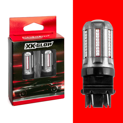 XK Glow 2pc Red 3156 Auto Bulb