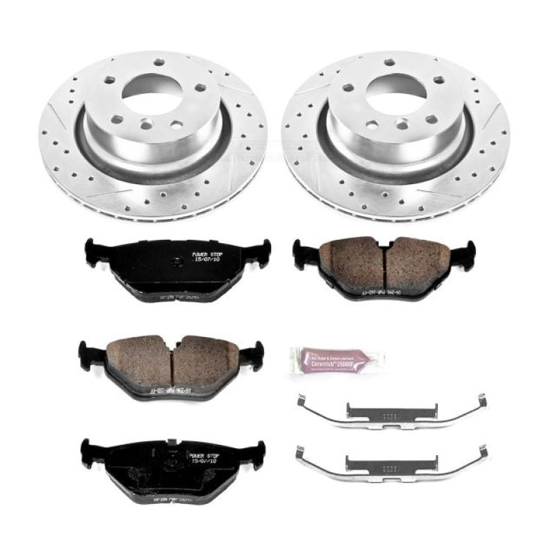Power Stop 03-08 BMW Z4 Rear Z23 Evolution Sport Brake Kit PowerStop