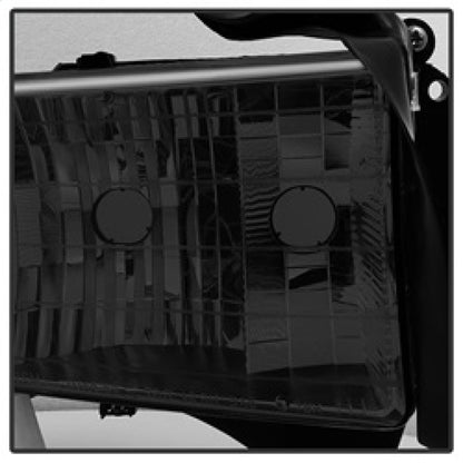 Xtune Dodge Ram Sport Model Only 1999-2002 OEM Headlights Smoked HD-JH-DR99-SP-SM SPYDER