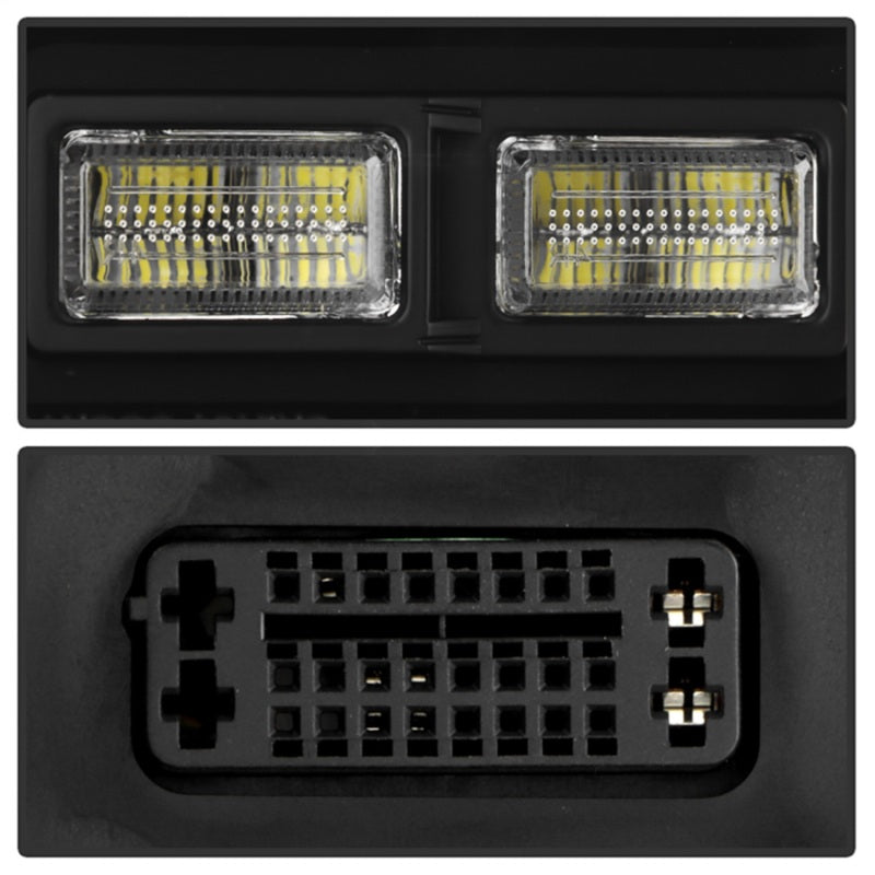 Spyder 14-21 Jeep Grand Cherokee (HID Model Only) Projector Headlights - Black SPYDER