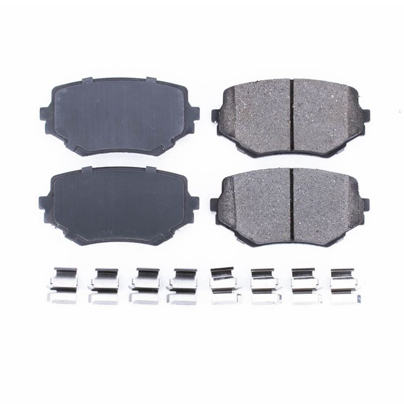 Power Stop 99-05 Suzuki Grand Vitara Front Z17 Evolution Ceramic Brake Pads w/Hardware PowerStop