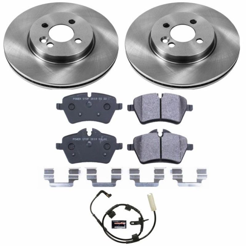 Power Stop 07-10 Mini Cooper Front Track Day Brake Kit PowerStop