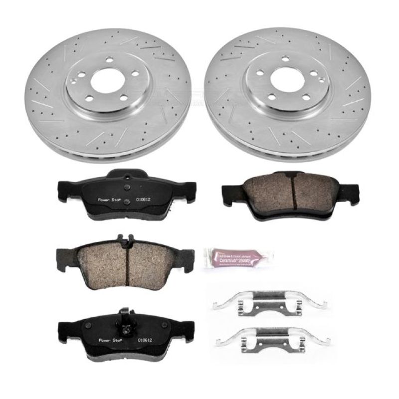 Power Stop 15-17 Mercedes-Benz CLS400 Rear Z23 Evolution Sport Brake Kit PowerStop