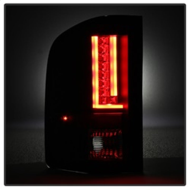 Spyder 07-13 Chevy Silverado (Exc 2010 Model) Verison 2 LED Tail Lights ALT-YD-CS07V2-LED-BSM SPYDER