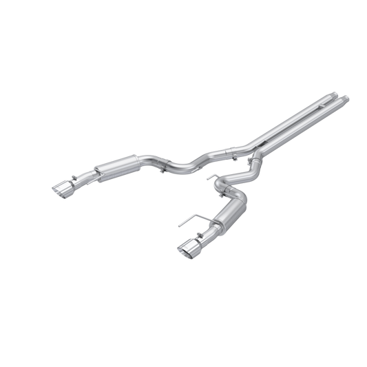 MBRP 2024 Ford Mustang GT S650, 5.0L 3in Dual Split Rear Aluminized Steel MBRP