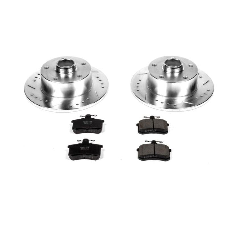 Power Stop 96-97 Audi A4 Rear Z23 Evolution Sport Brake Kit PowerStop
