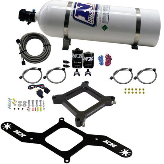 Nitrous Express 4150 Assasin Plate, RNC Up to 750 HP, 15 lb Bottle - 67140-15