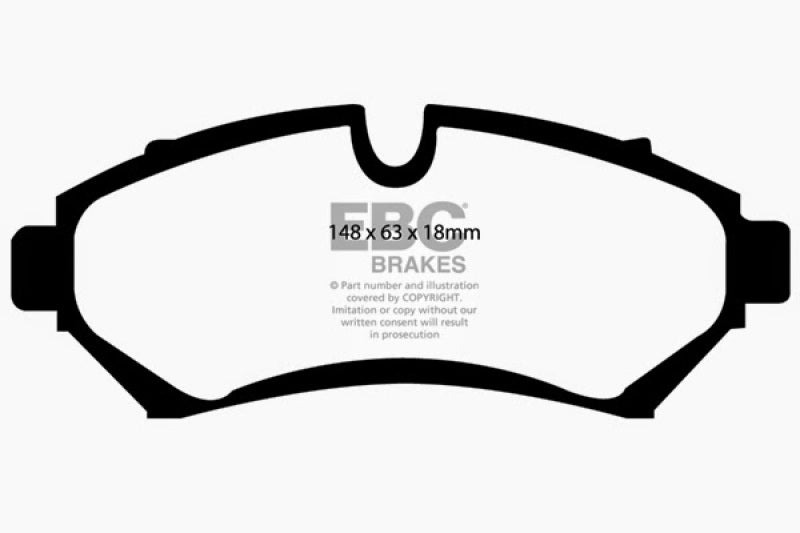 EBC Ultimax2 Front Brake Pads - UD753 EBC
