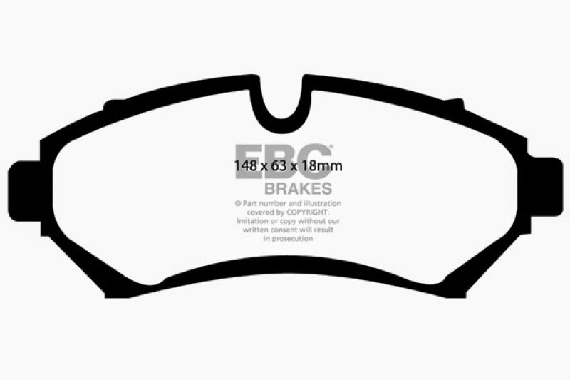 EBC Ultimax2 Front Brake Pads - UD753