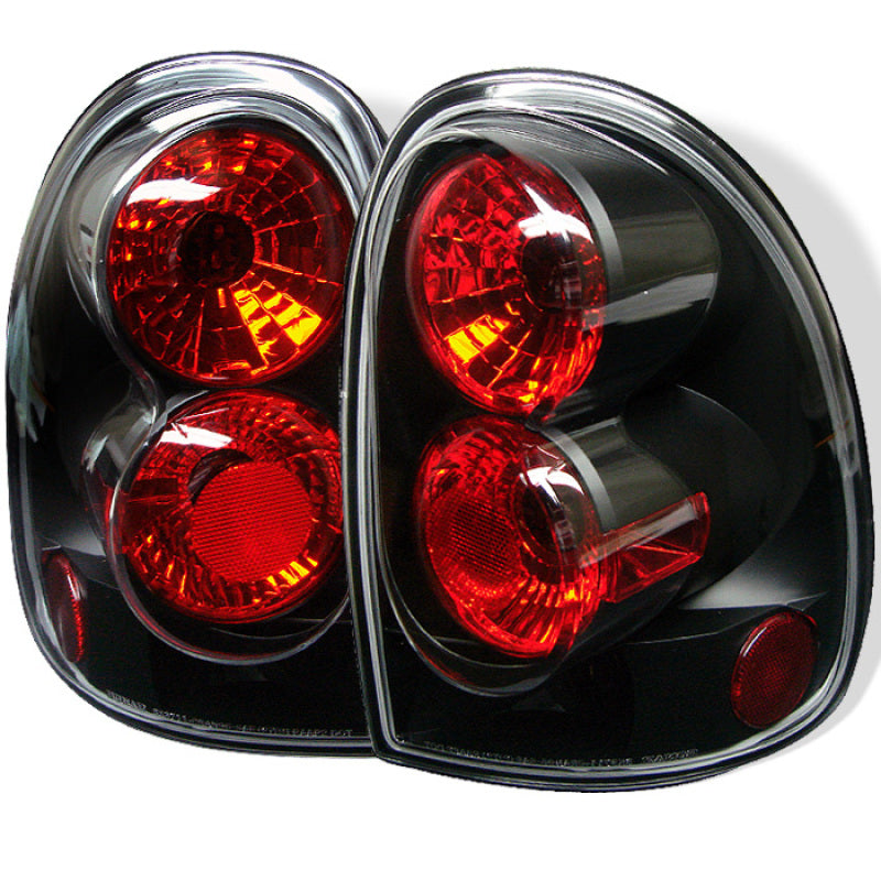 Spyder Dodge Caravan/Grand Caravan 96-00Euro Style Tail Lights Black ALT-YD-DC96-BK SPYDER