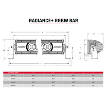 Load image into Gallery viewer, Rigid Industries Radiance+ 50in. RGBW Light Bar