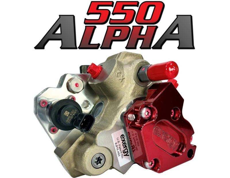 Exergy 13-18 Late Dodge Cummins 6.7L 550 Alpha Stroker CP3 Pump (6.7C Based)