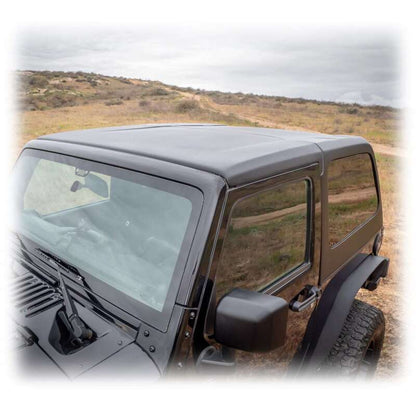 Turn Offroad 07-18 Jeep JK 2 Door Fastback Hardtop 2-Piece White
