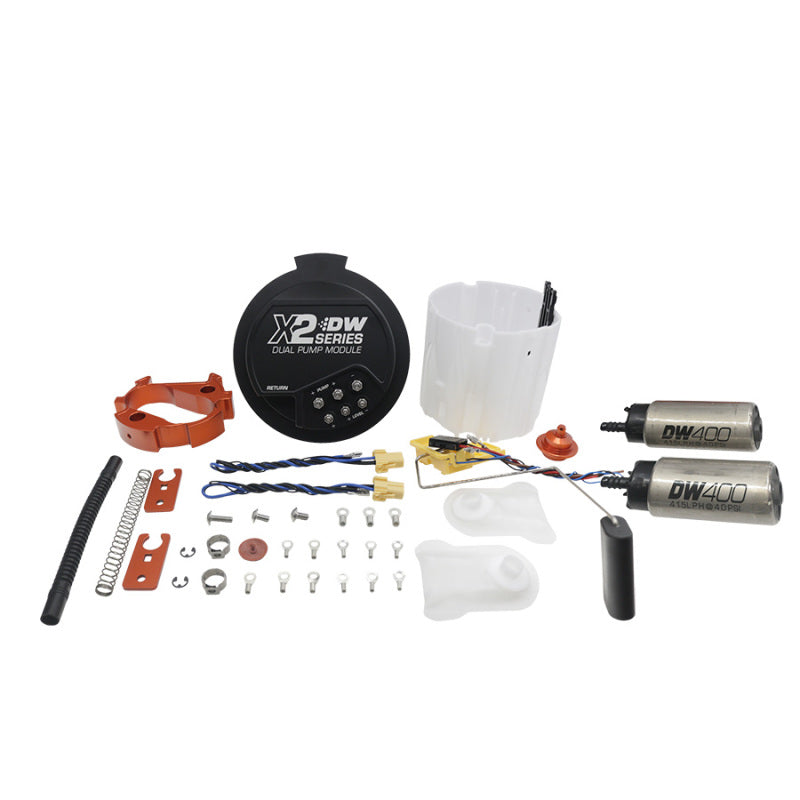 DeatschWerks 2006+ Hemi X2 Series Fuel Pump Module w/ Dual DW400 Pumps DeatschWerks