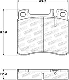 StopTech Premium Ceramic Front Brake Pads - 308.05780