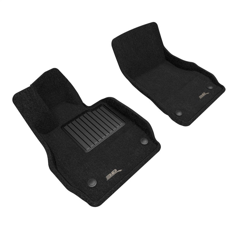 3D MAXpider L1CH09604709 20-23 Chevrolet Corvette C8 Elegant R1 Floormat Set - Black
