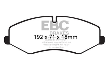 EBC Ultimax2 Front Brake Pads - UD1425 EBC