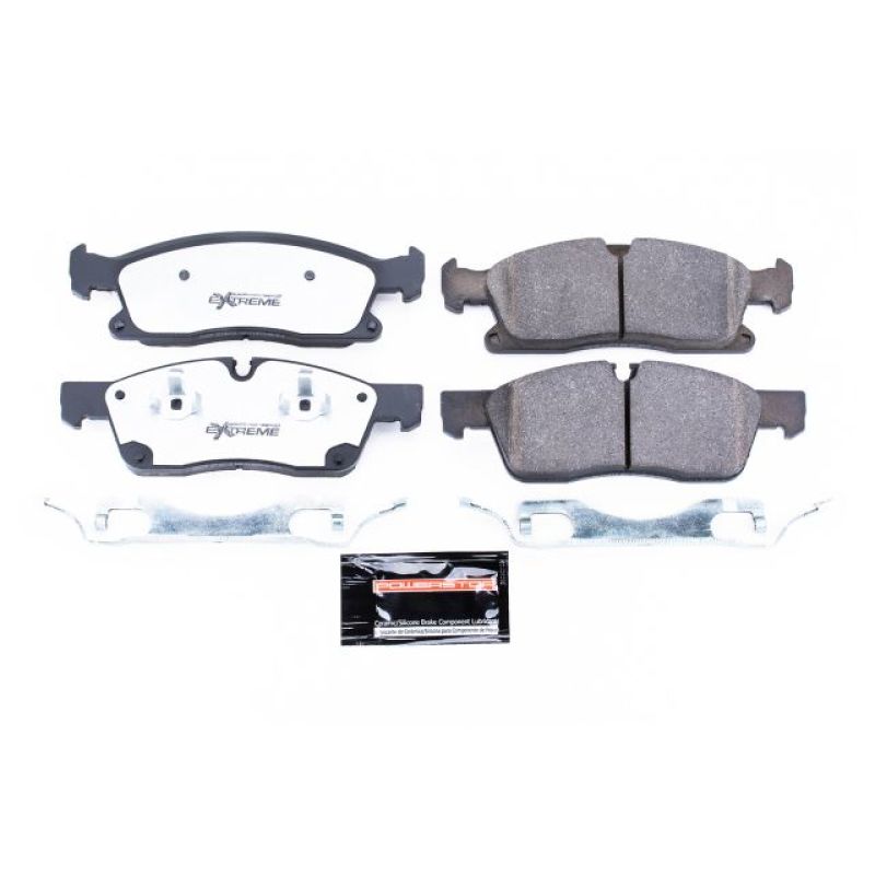 Power Stop 13-16 Dodge Durango Front Z36 Truck & Tow Brake Pads w/Hardware PowerStop