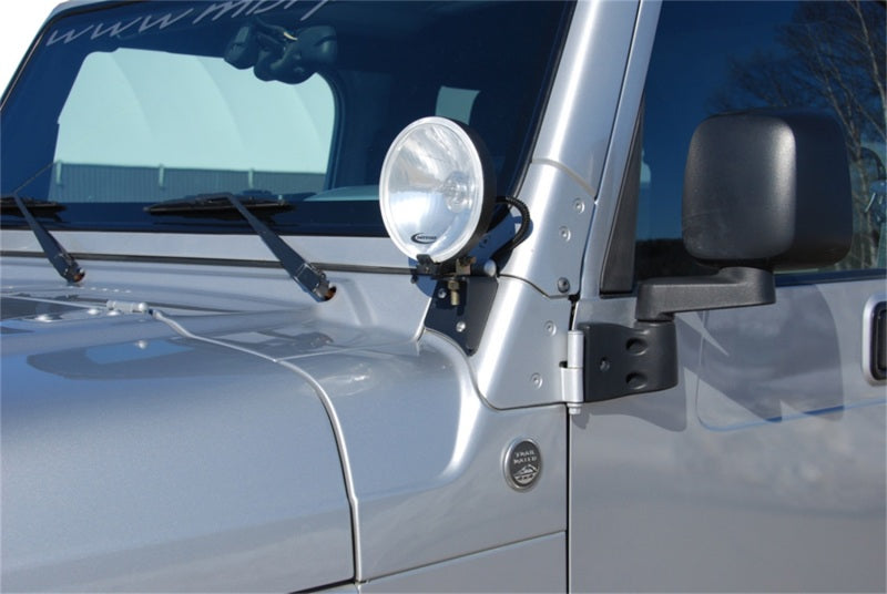 MBRP 97-06 Jeep Wrangler TJ Windshield Light Bracket MBRP