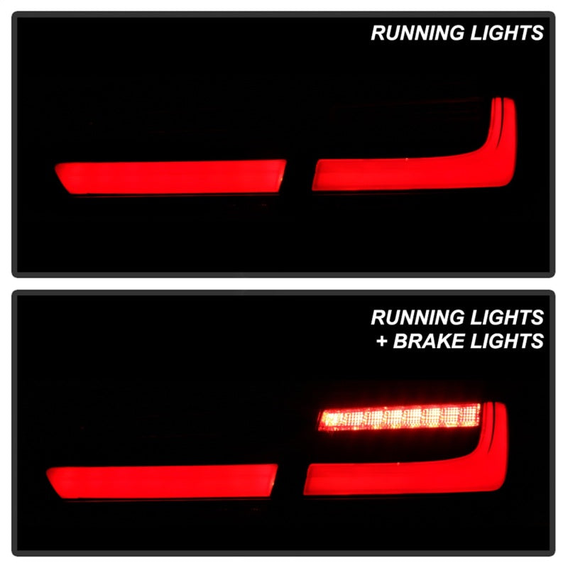Spyder BMW 3 Series F30 2012-2018 Full LED Tail Lights (ALT-YD-BMWF3012-SEQ-BSM) - Black Smoke SPYDER