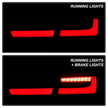 Spyder BMW 3 Series F30 2012-2018 Full LED Tail Lights (ALT-YD-BMWF3012-SEQ-BSM) - Black Smoke SPYDER