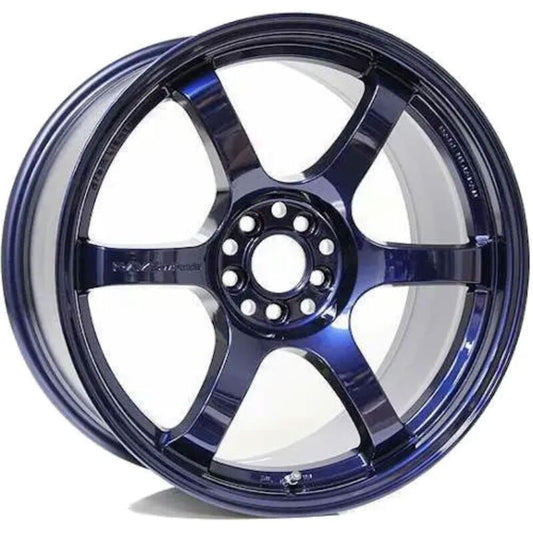 Gram Lights 57DR 18x9.5 +38 5-100 Eternal Blue Pearl Wheel (Min Order Qty 20) Gram Lights