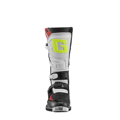 Gaerne GXJ Boot Black/White/Red Size Youth - 2.5