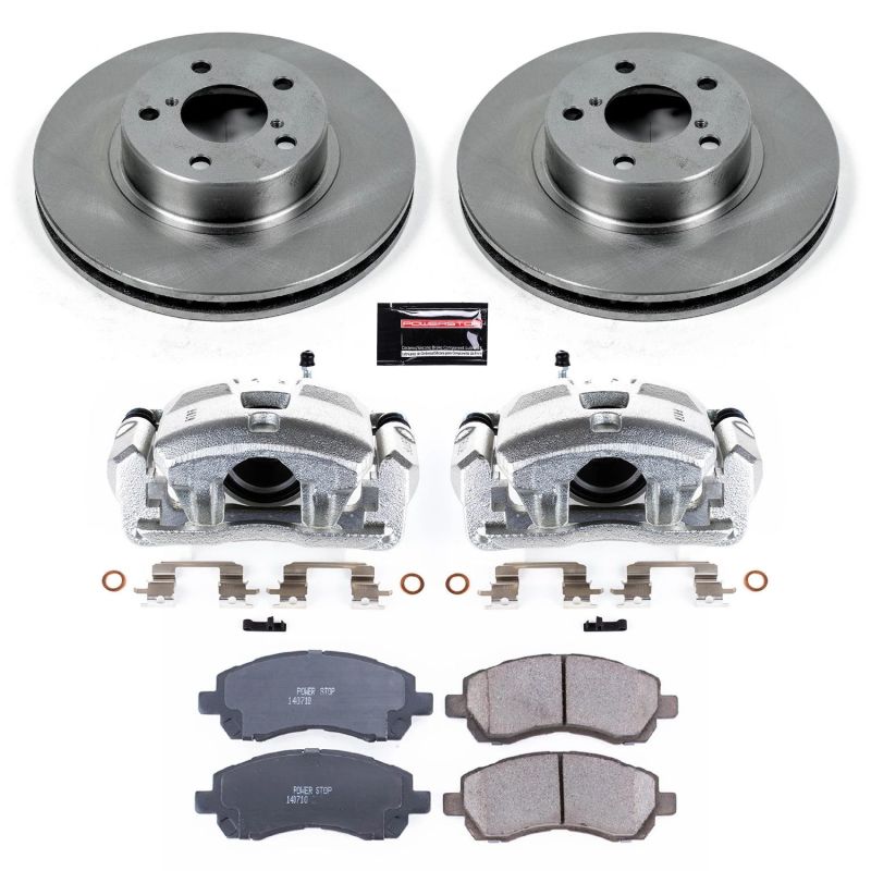 Power Stop 97-01 Subaru Impreza Front Autospecialty Brake Kit w/Calipers PowerStop