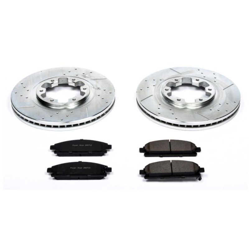 Power Stop 97-03 Infiniti QX4 Front Z23 Evolution Sport Brake Kit PowerStop