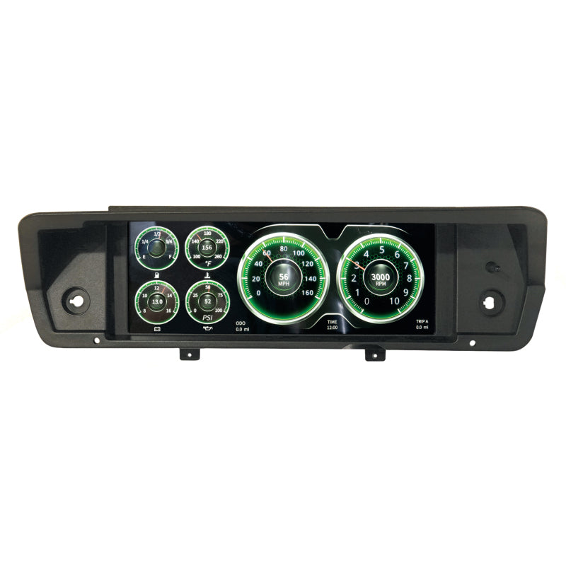 AutoMeter 72-76 Dodge/Plymouth A-Body InVision Direct Fit Digital Dash, Color LCD AutoMeter